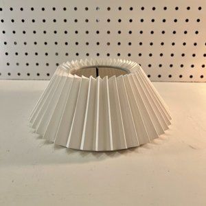 Anthropologie Harriet Pleated Shade · Black Frame